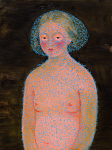 THE CORAL THIEF, 2016, Oil on canvas, 40 x 30cm