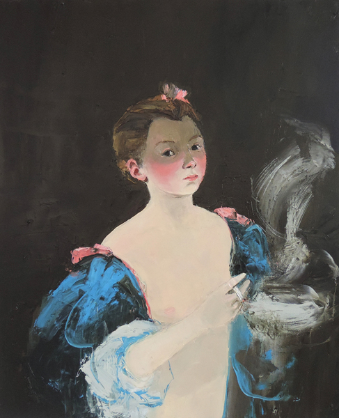 After the Misdeed, 2013, Oil on canvas, 60cm x 50cm