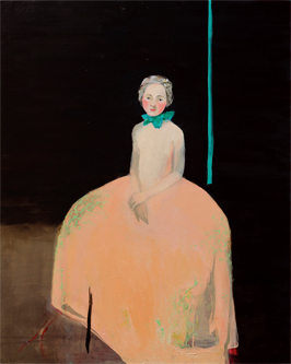 Flesh Dress, 2015, Oil on Canvas, 150 x 120cm