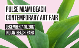 SOLO presentation of new work at PULSE Miami 7-10 December